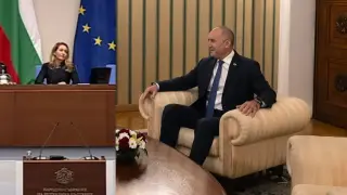 Радев разиграва депутатите за собствения си референдум, Рая Назарян потроши телефоните да го търси