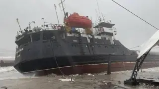 Извънредно: 270-метров кораб се движи неуправляемо край Ахтопол, може да заседне всеки момент