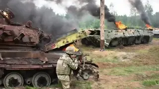 Разгром край Покровск: руски войници заснеха видео от резултата на неуспешна атака, много загинали Видео