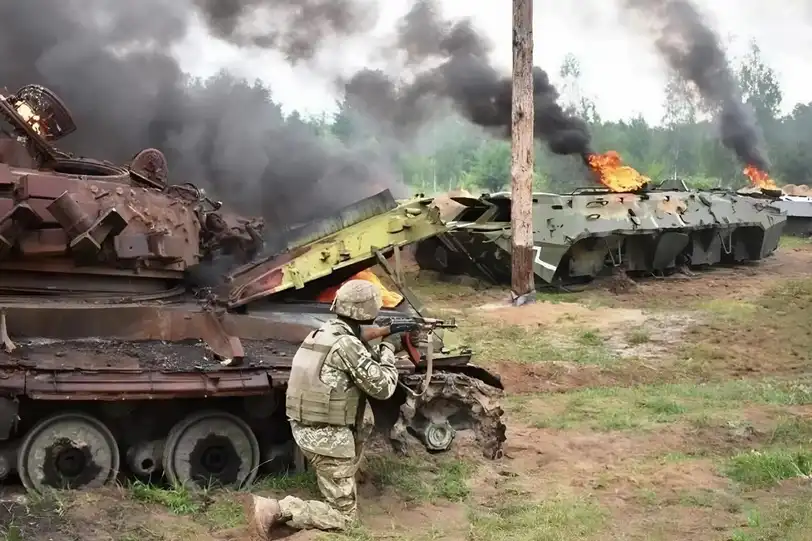 Разгром край Покровск: руски войници заснеха видео от резултата на неуспешна атака, много загинали Видео