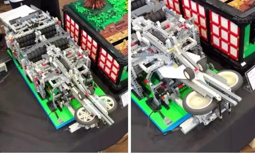 Мъж удиви интернет с това, което създаде от детайли от LEGO Видео