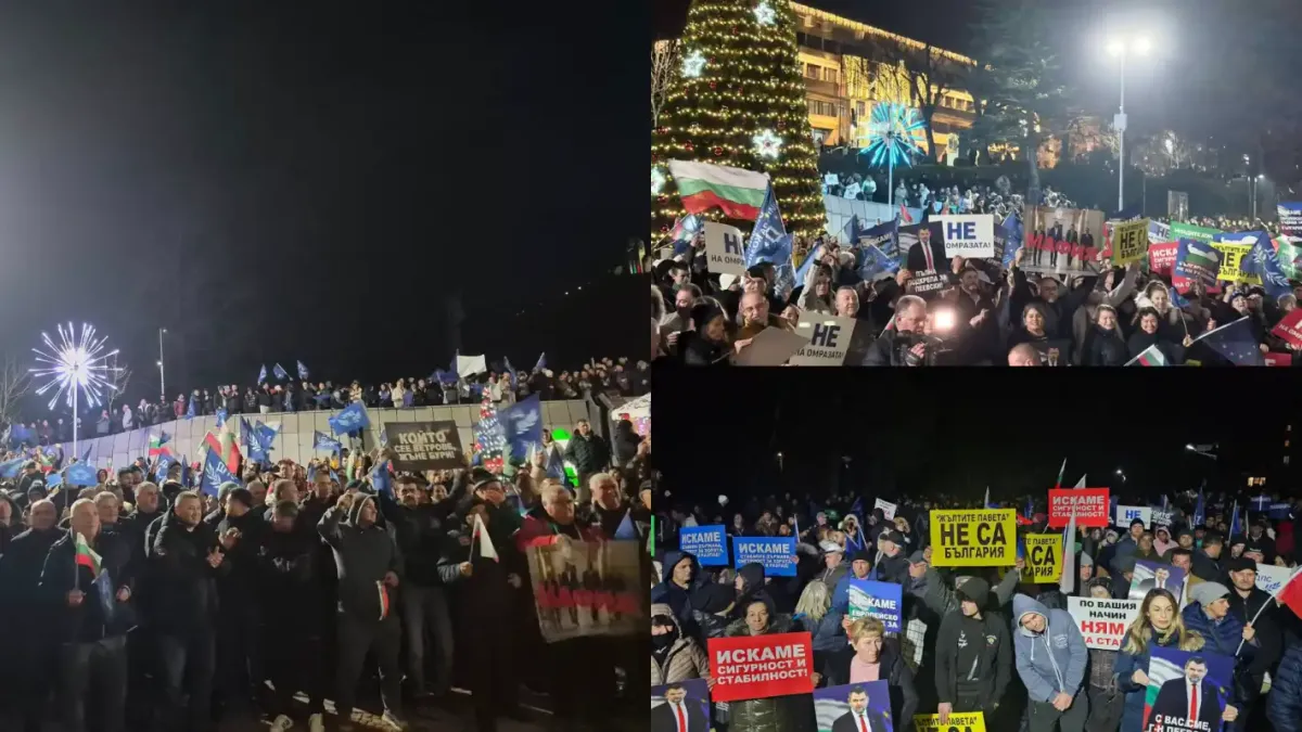 България се обедини и каза "Не на омразата"! Огромни митинги в подкрепа на стабилността в цялата страна Видео