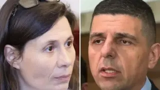 Мирчев и Белобрадова - тотално превъзбудени и изтрещели от чувството за самодостатъчност. Сякаш са на тежки опиати