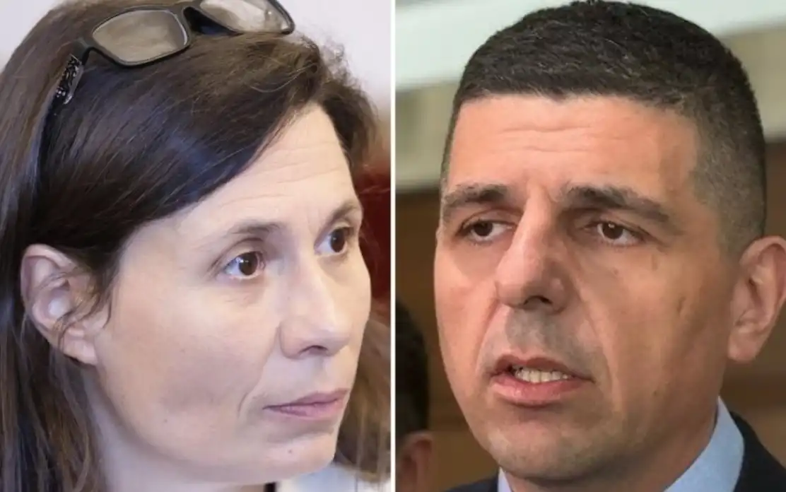 Мирчев и Белобрадова - тотално превъзбудени и изтрещели от чувството за самодостатъчност. Сякаш са на тежки опиати