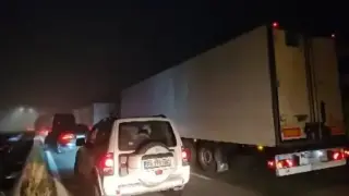 Ад на "Капитан Андреево", движението е блокирано!
