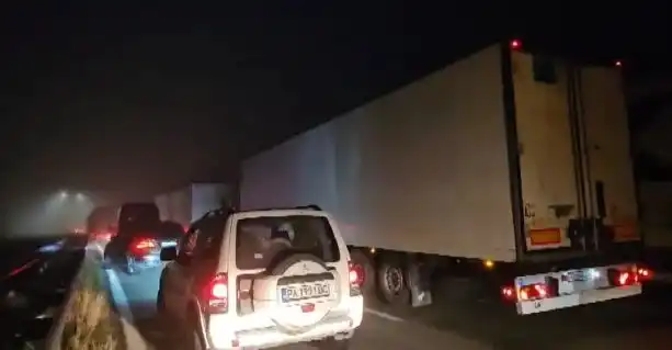 Ад на "Капитан Андреево", движението е блокирано!