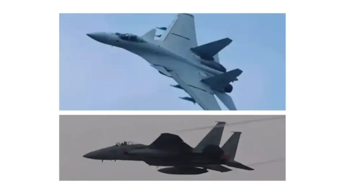 Котка и мишка в японското небе: Новият китайски изтребител J-15B срещу F-15J