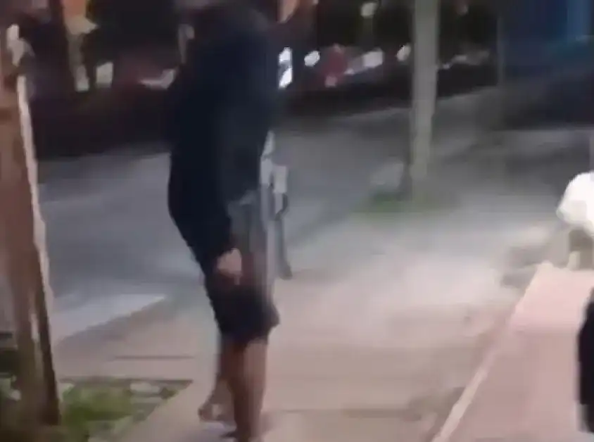 Поредно зверство с куче: Вдигна го във въздуха и го удари в земята Видео 18+