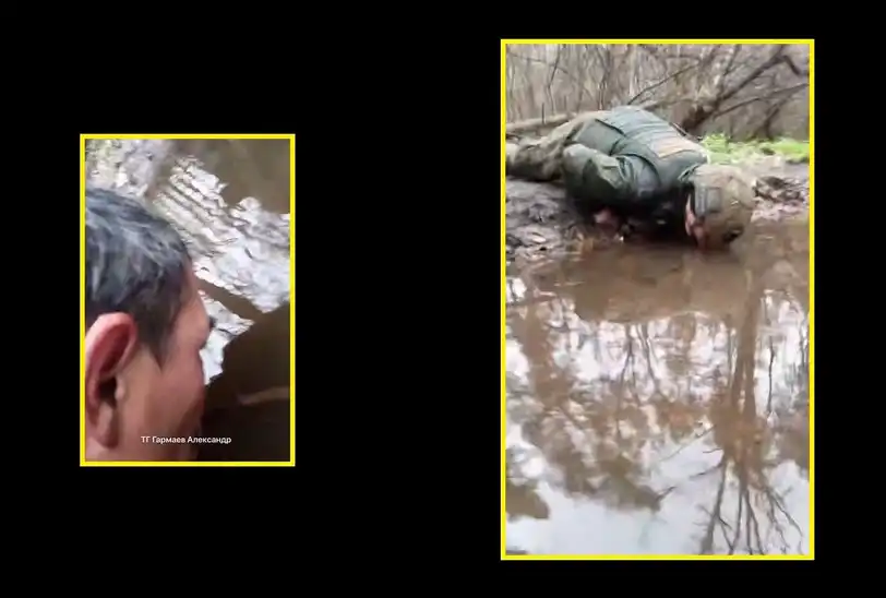 ВСУ прерязаха логистиката: руснаците показаха как пият вода от локви Видео