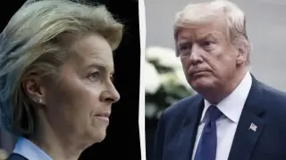 Politico: Урсула фон дер Лайен отправи остро предупреждение към Тръмп