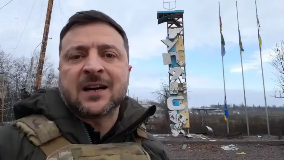 Зеленски се появи на най-неочакваното място, повдига бойния дух на украинците Видео