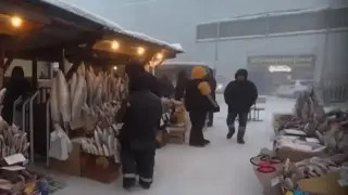 Сковаващ студ удари Русия, в Якутск отчетоха -45°C Видео