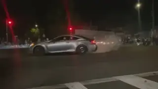 Джигити с БМВ си спретнаха рали в Пловдив, полицията ги погна