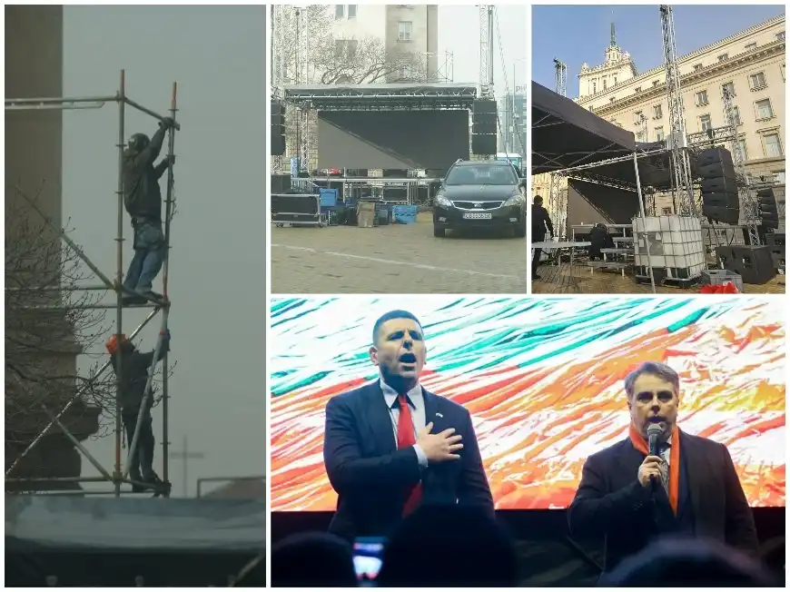 Екшън на жълтите павета - олигарси ли плащат тлъстите сметки на ППДБ за протестите? Видео