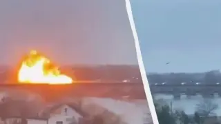 Руски дрон удари мост в Одеска област и уби майка на 3 деца Видео