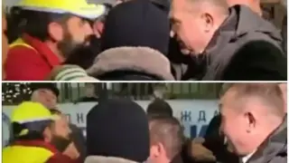 Хора на "Правосъдие за всеки" и на БОЕЦ се бият помежду си на протеста пред Съдебната палата