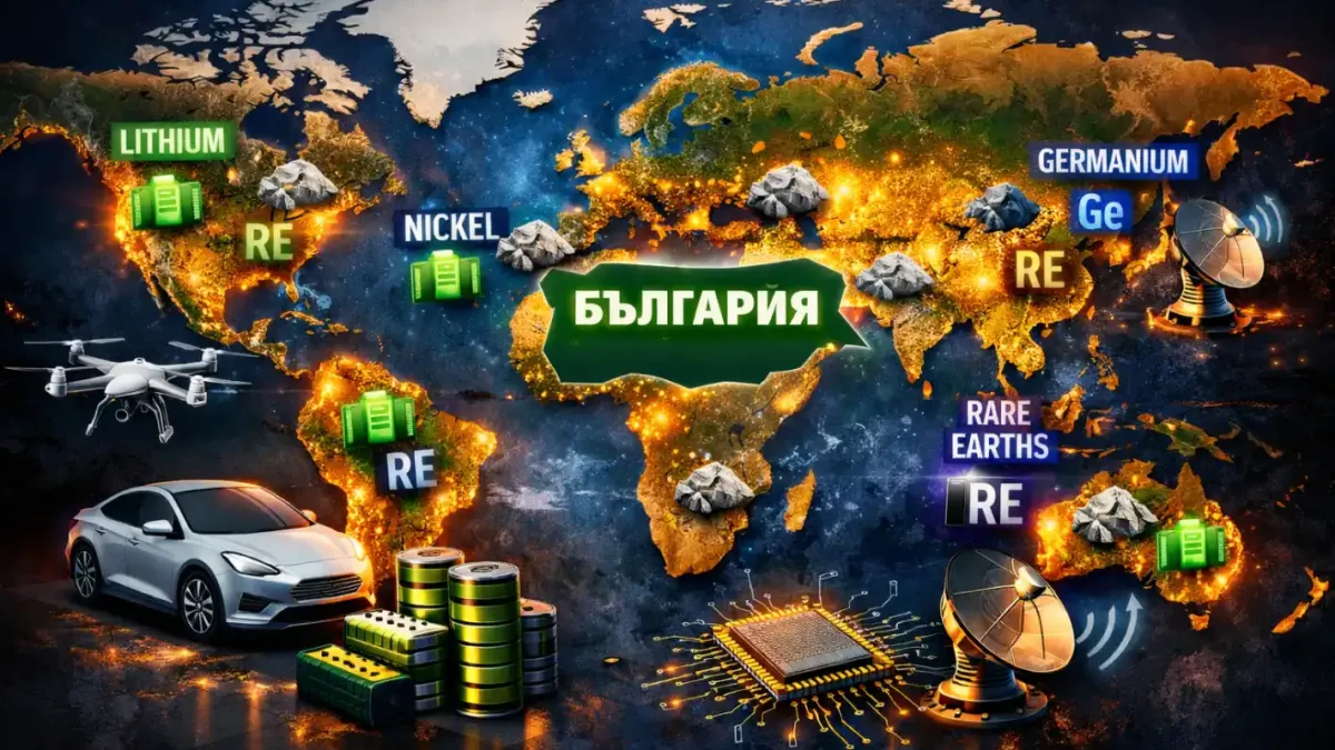 Войни за редки метали през 2026 г.: България на картата на глобалното пренареждане
