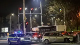 Бясна каскада с кола в Пловдив, за нея ще се говори дълго Снимки