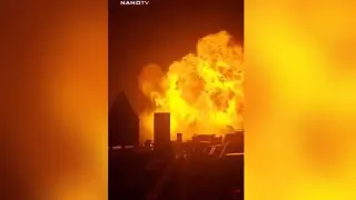 Огнен инцидент: Видео запечата експлозията на цистерна с газ