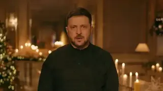Коледно послание на Зеленски: Русия не може да окупира нашето единство