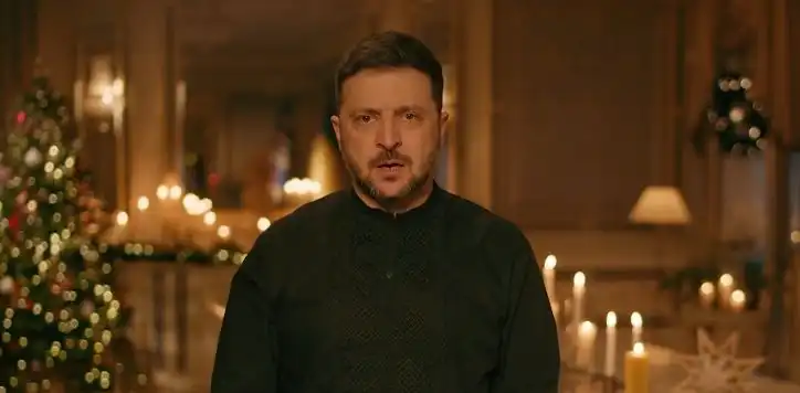 Коледно послание на Зеленски: Русия не може да окупира нашето единство
