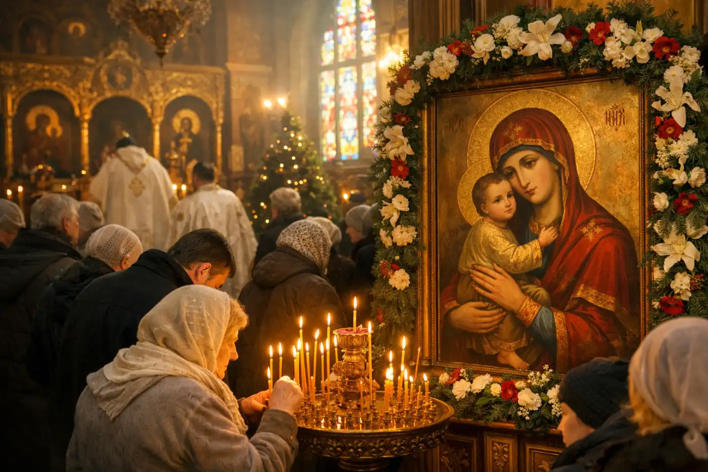 Православната църква отбелязва празника Събор на пресвета Богородица