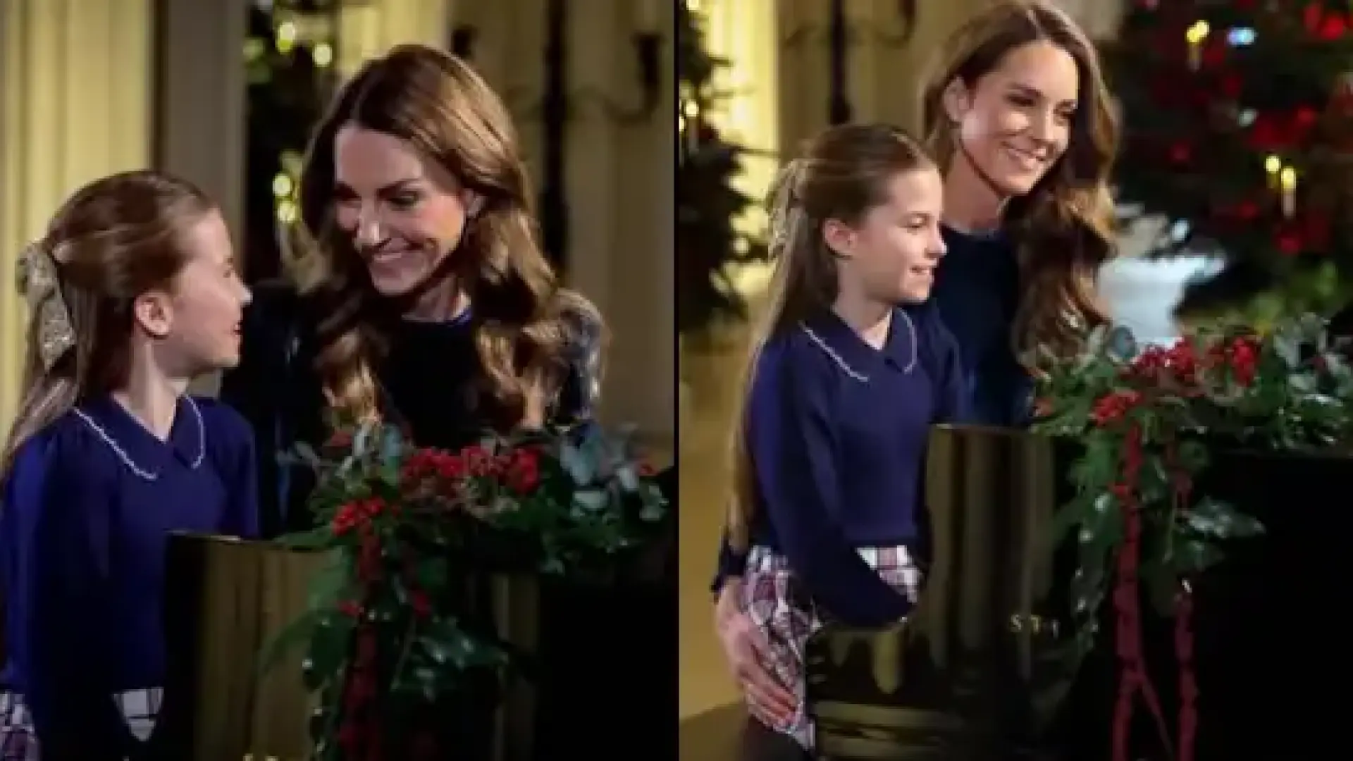 Кейт Мидълтън и дъщеря й трогнаха света с мила постъпка на Коледа