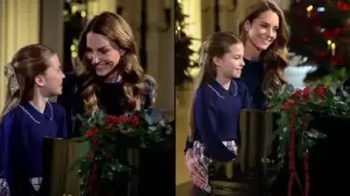 Кейт Мидълтън и дъщеря й трогнаха света с мила постъпка на Коледа