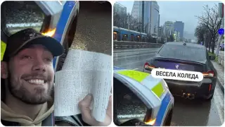 Глобиха Виктор от "Ергенът" навръх Коледа Снимки
