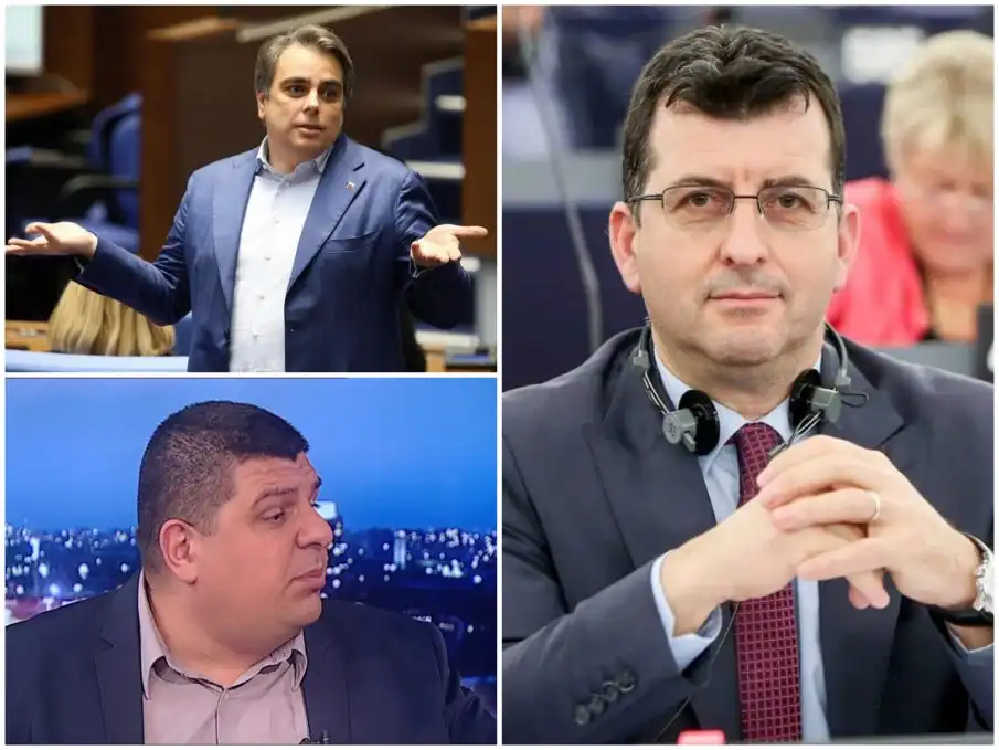 Асим Адемов попиля "почтения" Асен Василев и раздавача на шамари Ивайло Мирчев