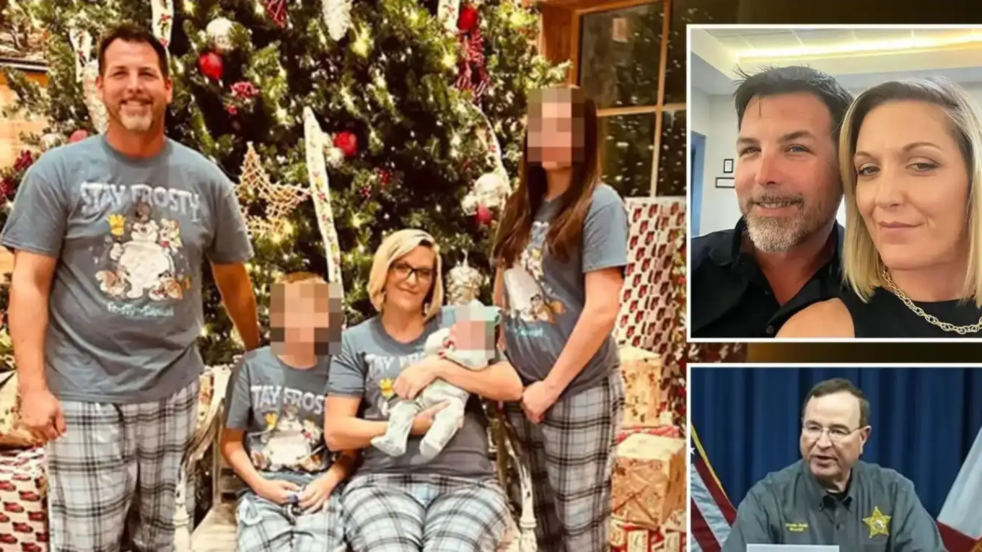 Коледен кошмар: Мъж уби жена си след спор за дистанционното, последва кървава баня Снимки