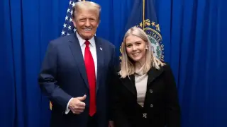 Прессекретарят на Тръмп обяви най-щастливата новина Снимки