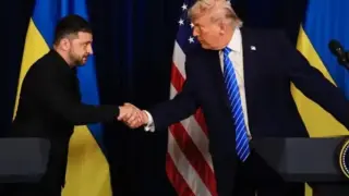„Срещата беше страхотна“: Зеленски и Тръмп разказаха за резултатите от преговорите Видео