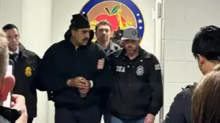Николас Мадуро с белезници на ръцете каза първи думи след залавянето му Видео