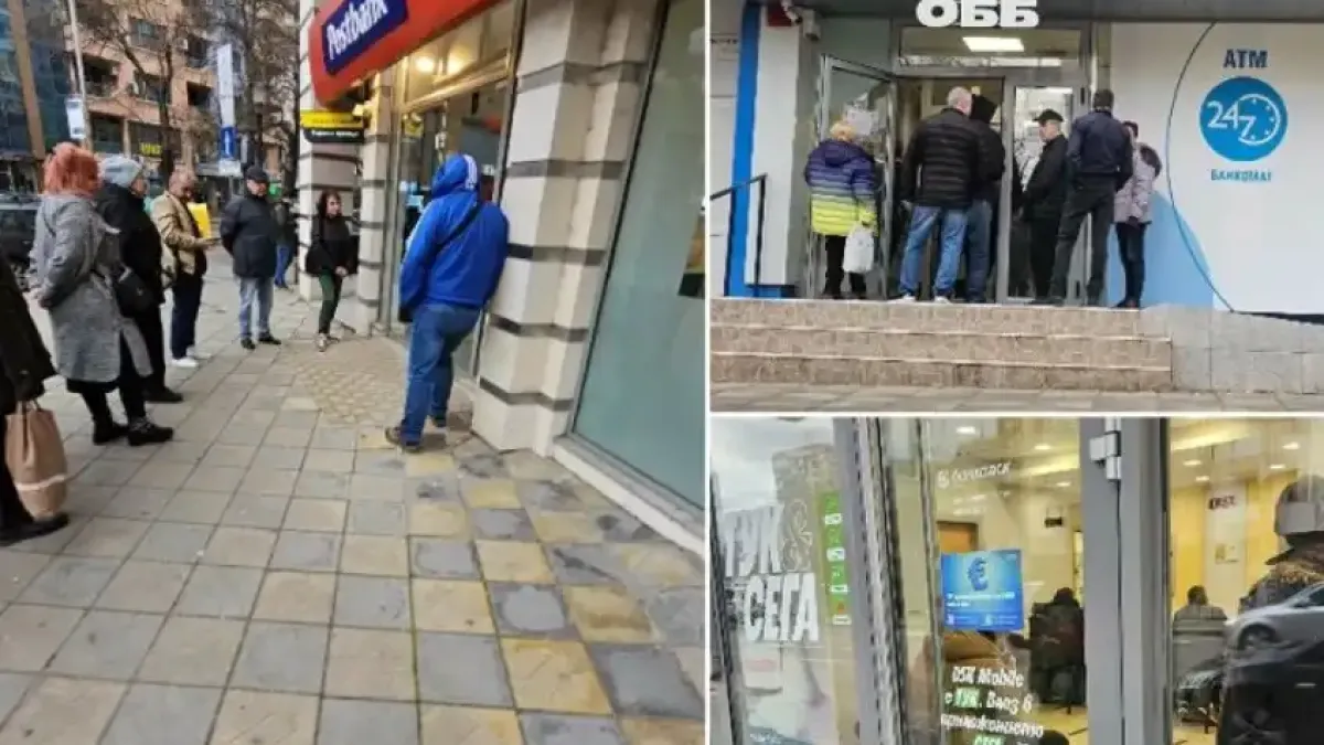 Опашки, чакане и яко нерви: Пловдивчани нахлуха в банките с кутии и сакове, пълни със… Снимки