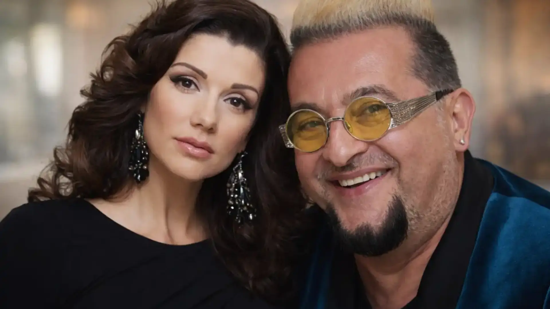 Сдобряване в новогодишен стил: Евгени Минчев и Кали стопиха леда Снимка