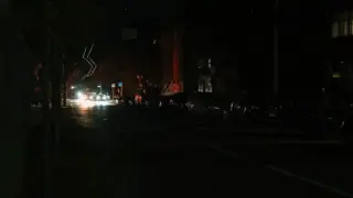 Блекаут в Днипро след руска атака, градът е потънал в мрак Видео