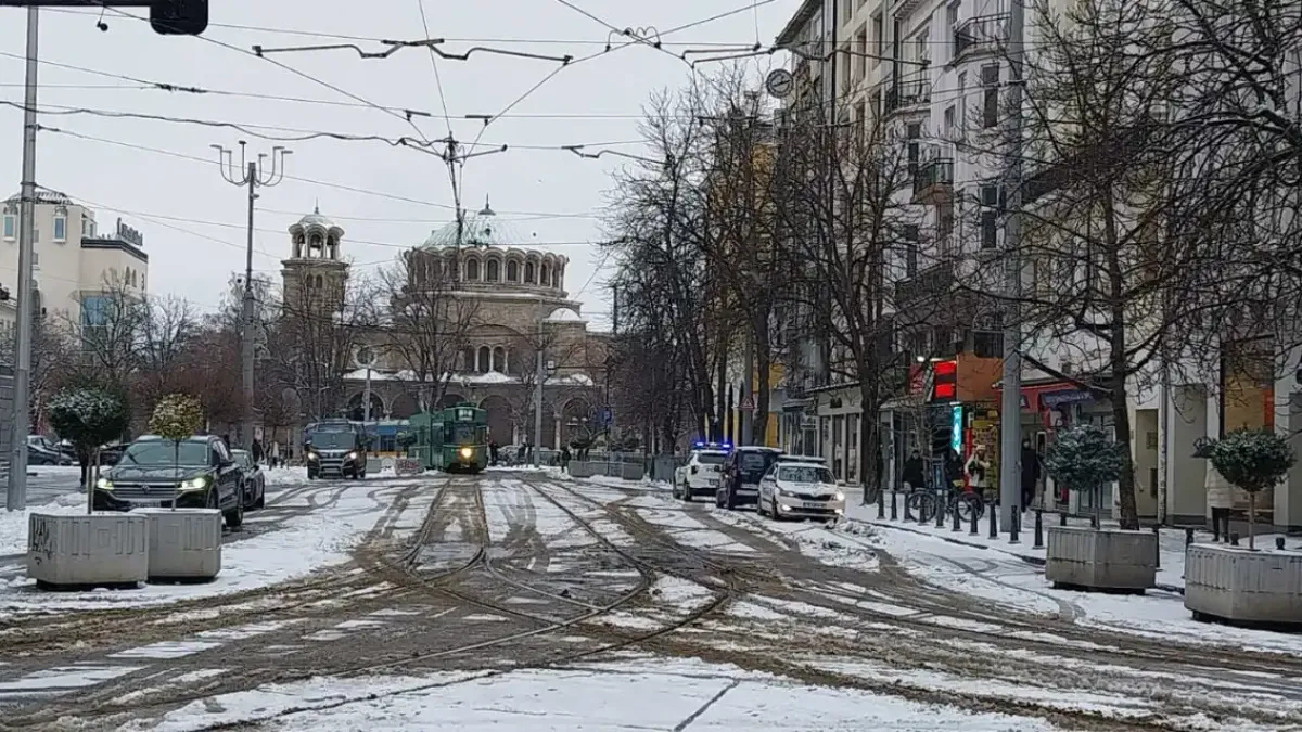 Снежна София през камерата на БЛИЦ