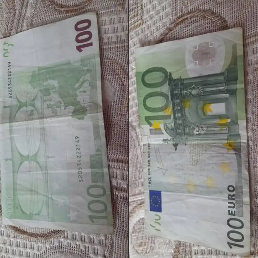 Банкнота от 100 евро и безумен въпрос разтресоха мрежата
