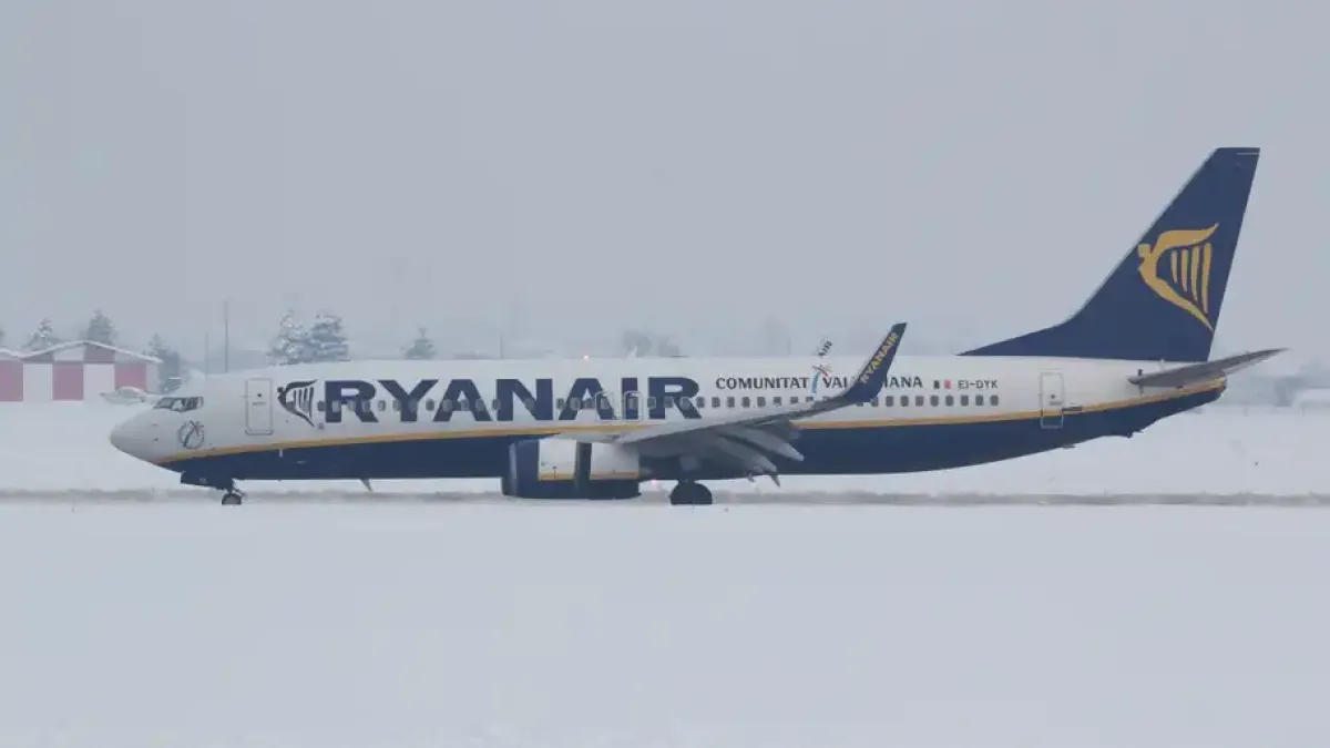 Ryanair няма да лети между Пловдив и Милано на 9 януари
