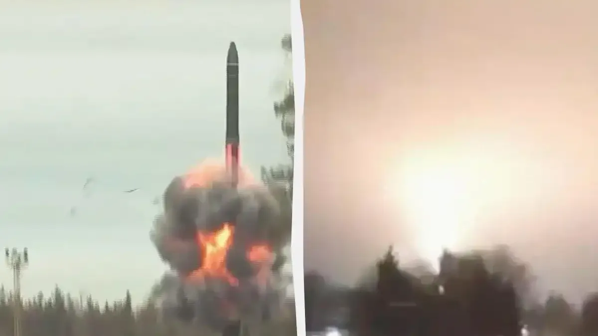 Ново видео на атаката с "Орешник" по Лвов