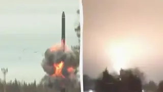 Ново видео на атаката с "Орешник" по Лвов