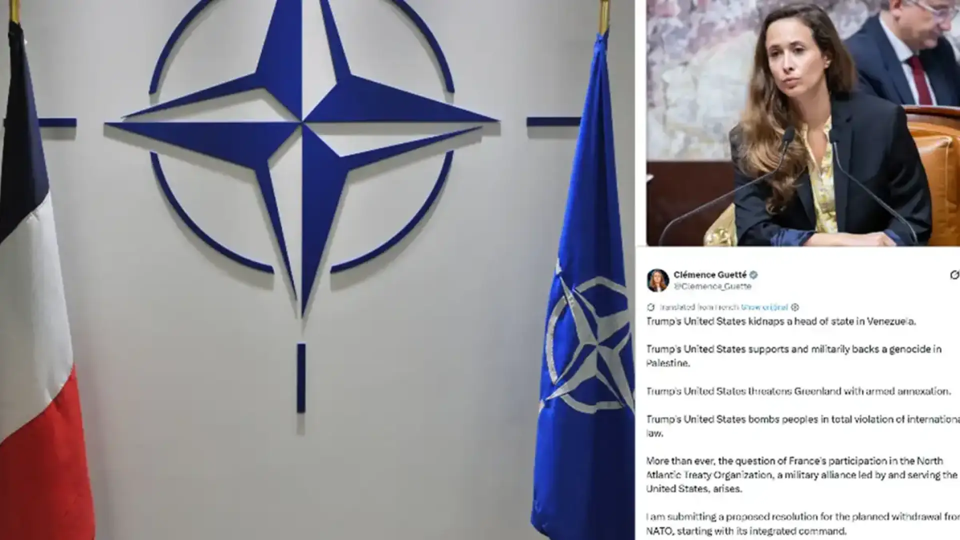 Резолюция за излизане от НАТО във Франция