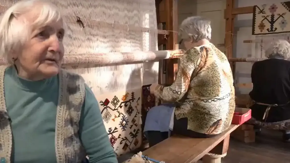 Тайната на чипровските килими и тяхното тъкане Видео