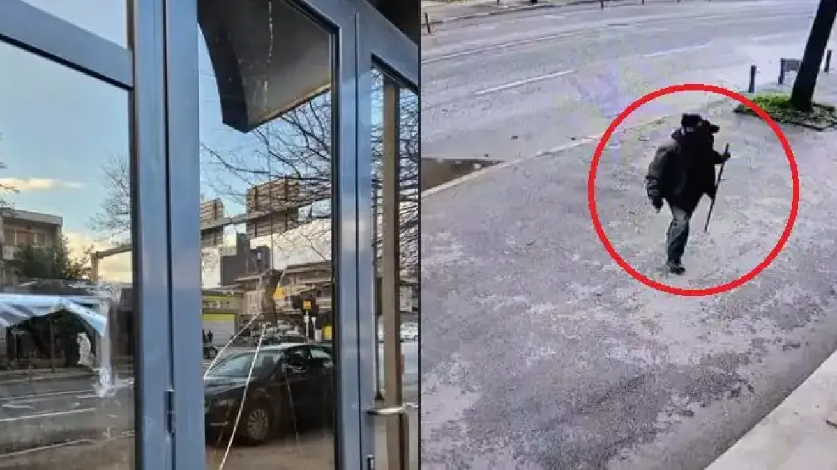 Посолството ни в Скопие показа вандала, извършил нападението Видео