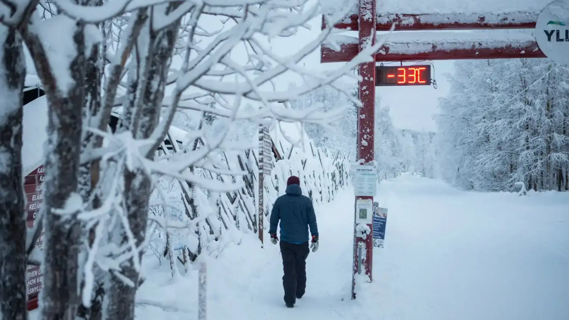 Финландия се вледени! Температури до -37 градуса блокираха хиляди туристи