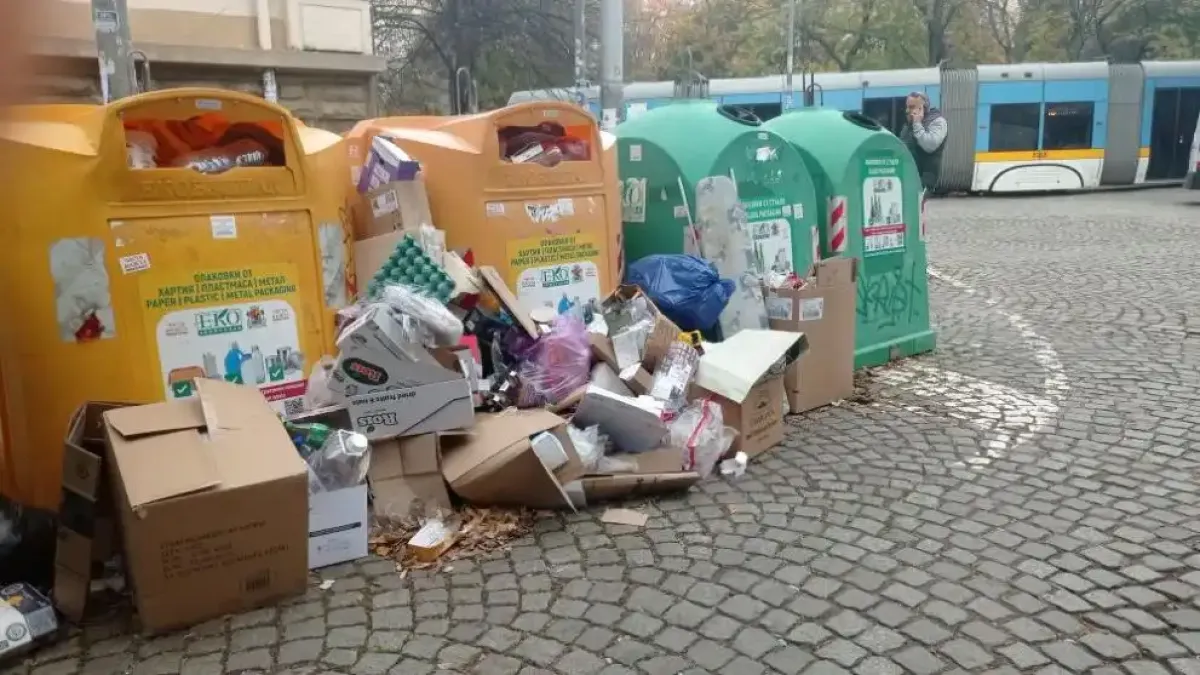 Само за няколко месеца: Над 5700 сигнала за боклука в София