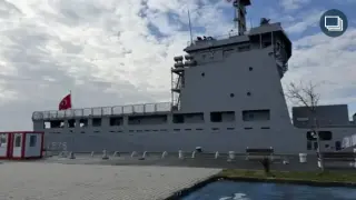 Кораби на турските военноморски сили акостираха в Бургас Снимки