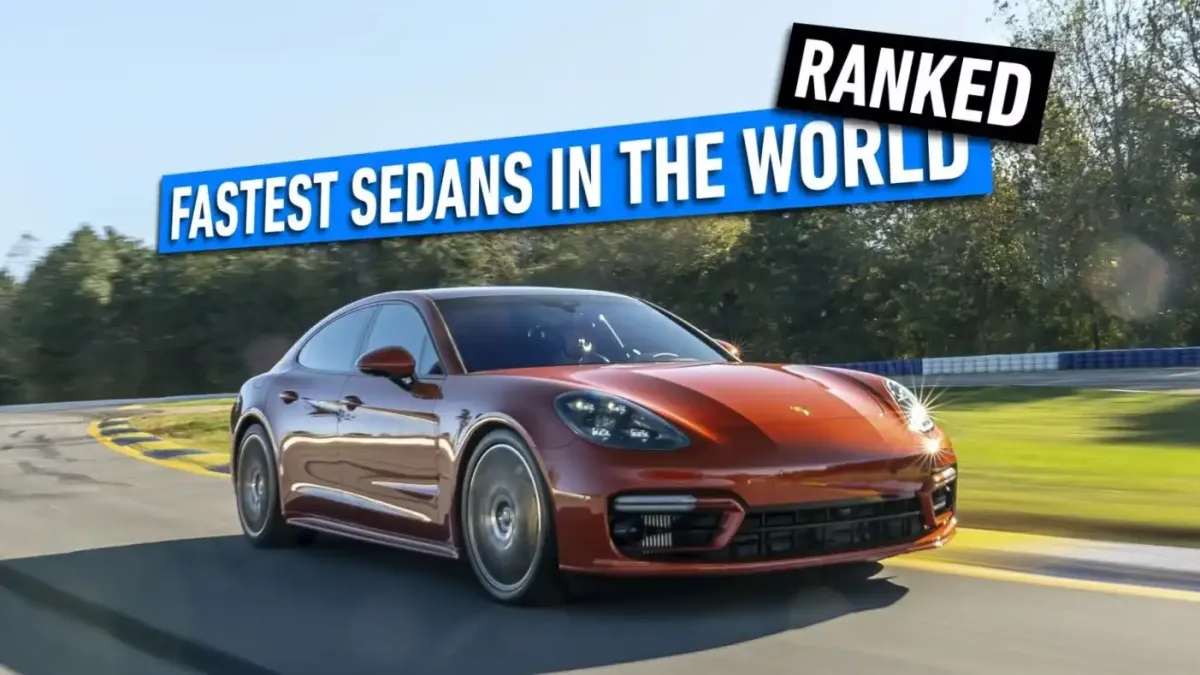 TopSpeed: 10-е най-бързи седана в света