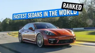 TopSpeed: 10-е най-бързи седана в света